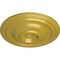 Ekena Millwork Traditional Ceiling Medallion (Fits Canopies up to 4"), Hand-Painted Rich Gold, 14 3/4"OD x 1 3/4"P CM14TRRGS - alternate 3